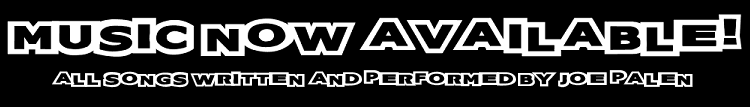 Joe Palen Music - Ad Banner - by Joe Palen